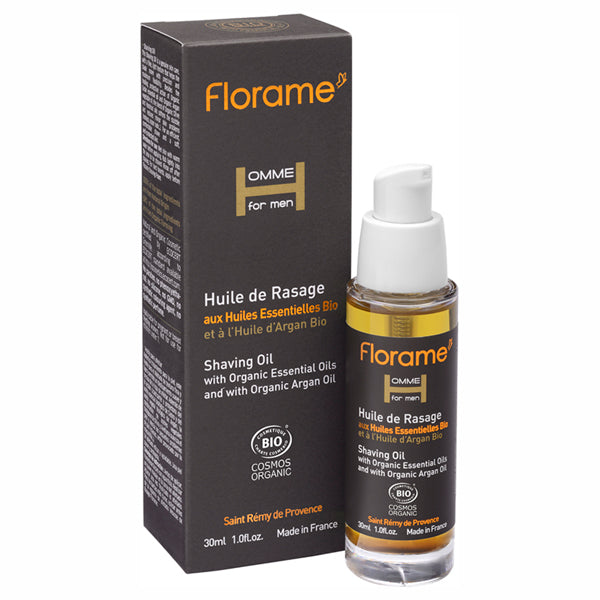 Florame Homme Shaving Oil Bio, 30ml