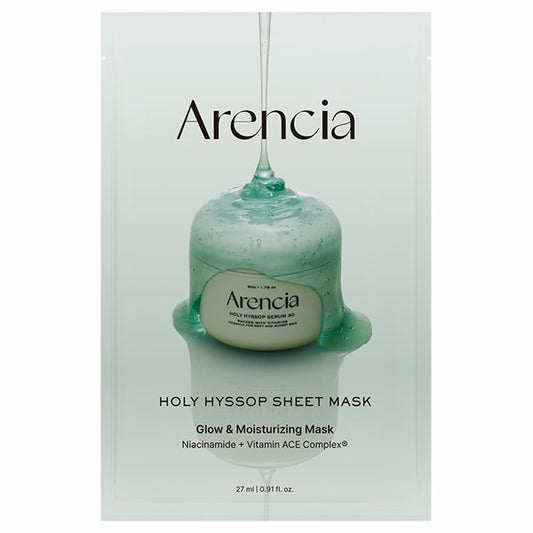 arencia Hyssop Mochi Mask, 27ml