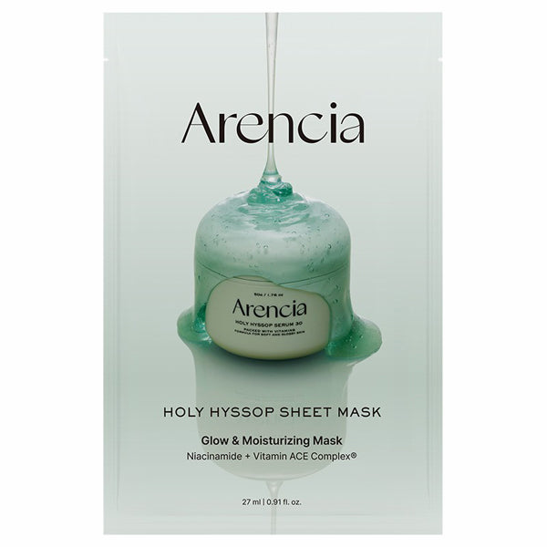 arencia Hyssop Mochi Mask, 27ml