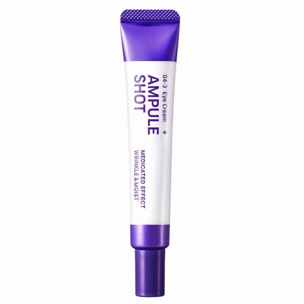 Bottle Works Ampule Shot Medicated Effect Wrinkle & Moist Eye Cream, 20g