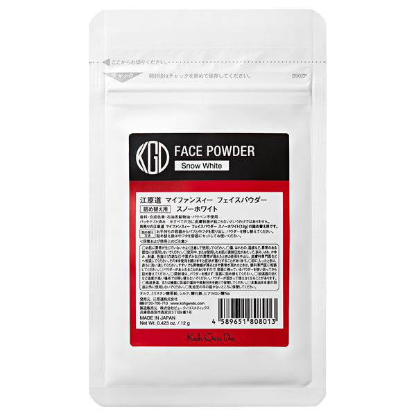 Koh Gen Do My Fanci Face Powder, Refill, Snow White, 12g