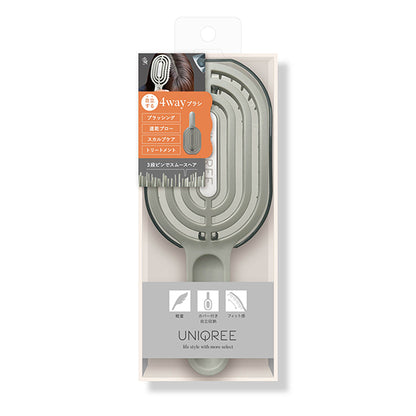 Bn 4Way Smooth Hair Brush (UQE-01)
