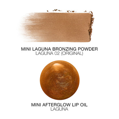 Mini Laguna Bronzer & Mini Lip Oil Duo, 3.5g, 3.5ml