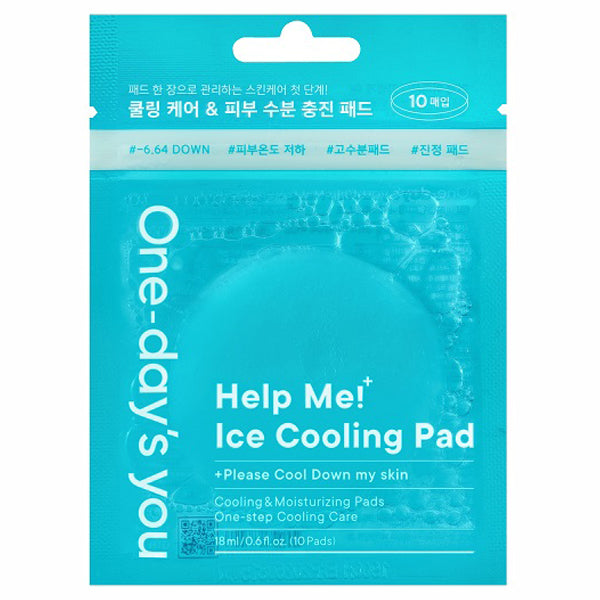 One Day's You Toner Pad (Ice Cooling Pad), 10 Sheets