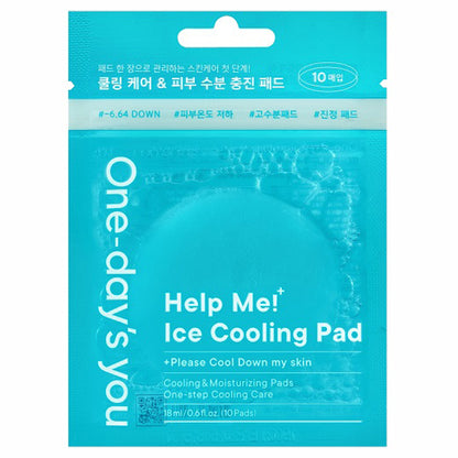 One Day's You Toner Pad (Ice Cooling Pad), 10 Sheets