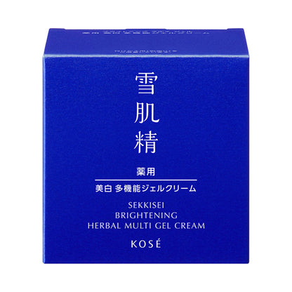 Medicated Sekkisei Brightening Multi Gel, 80g, Natural Floral