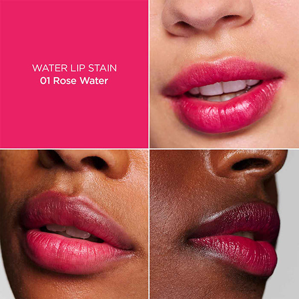 CLARINS Water Lip Stain (01 Rose Water)