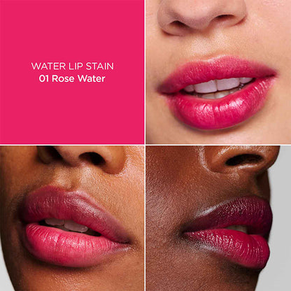 CLARINS Water Lip Stain (01 Rose Water)