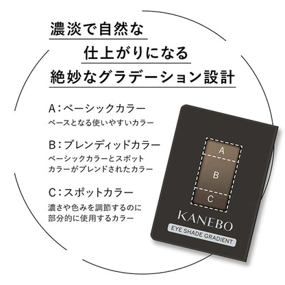 KANEBO Eye Shade Gradient Refill (EG1 Cool Brown), 1.2g