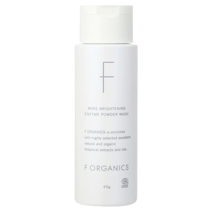 F Organics More Brightening Enzyme Powder Wash, 45g