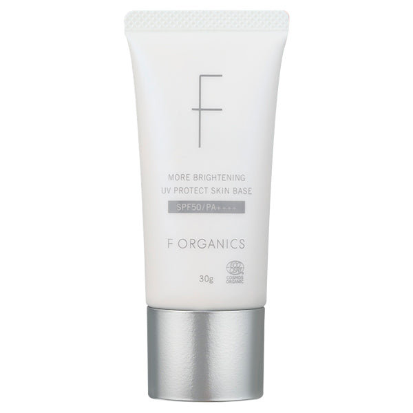 F ORGANICS More Brightening UV Protect Skin Base, 30g