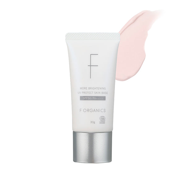 F ORGANICS More Brightening UV Protect Skin Base, 30g