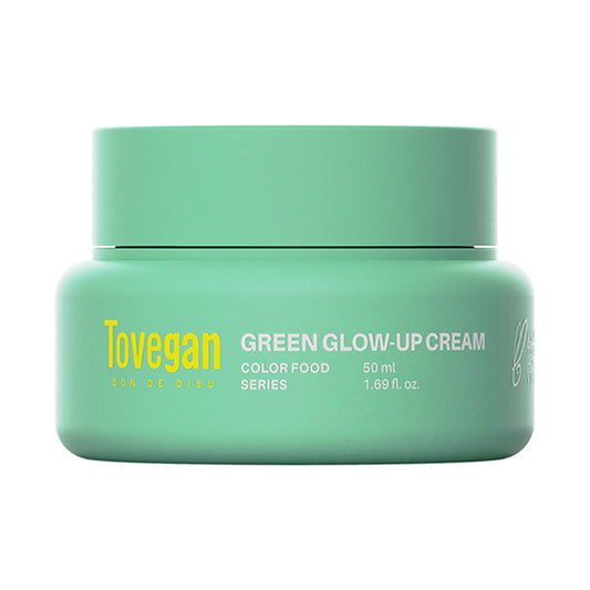 Tovegan Green Glow-Up Cream, 50ml