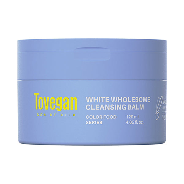 WHITE WHOLESOME CLEANSING BALM, 120ml, Naturally-derived blended flower scent