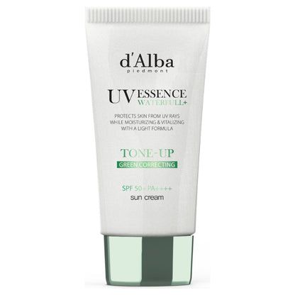 d’Alba Waterful Tone-Up Sun Cream SPF50 (Green), 50ml