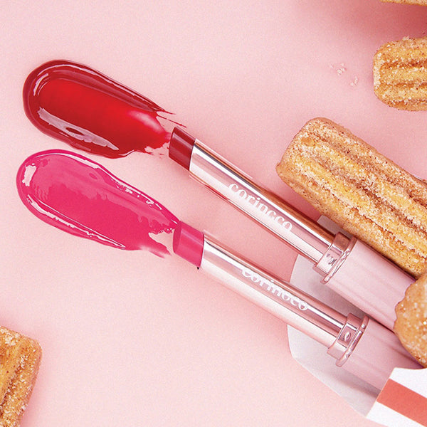 Pink Churro Plumping Glossy Lip, #08 Black Cherry Syrup, 2g