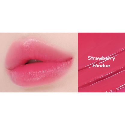 Pink Churro Plumping Glossy Lip, #01 Strawberry Fondue, 2g