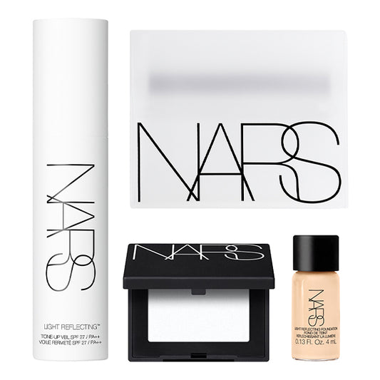 Light Reflecting Primer & Powder Mini Kit, 30ml, 3g, 4ml, 1 piece