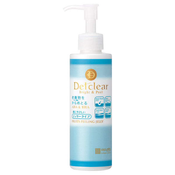 DET Clear Bright & Peel Peeling Jelly, 180ml, Fragrance-free
