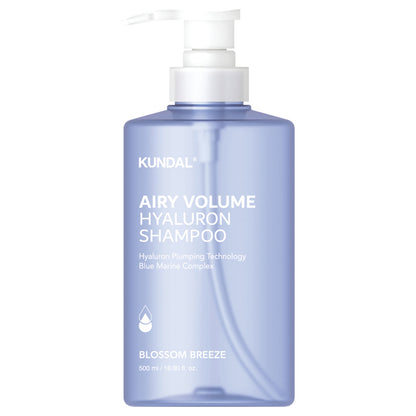 Airy Volume Hyaluronic Moisturizing Volume Care Set, 300ml each, 10ml pouch x 3