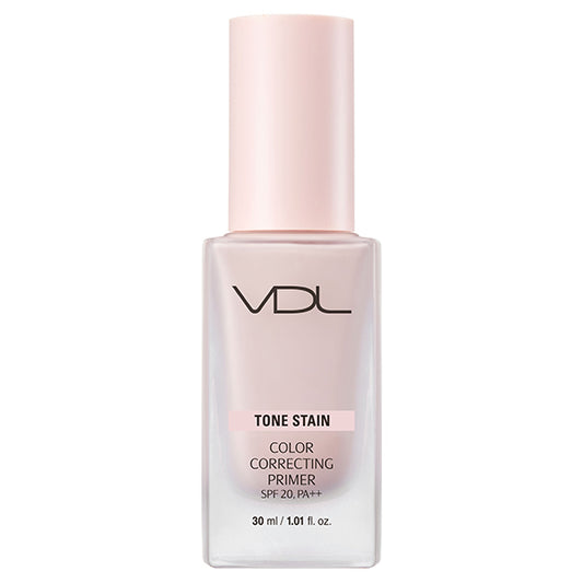 VDL Tone Stain Color Correcting Primer SPF20 PA++ (02 Rose), 30ml