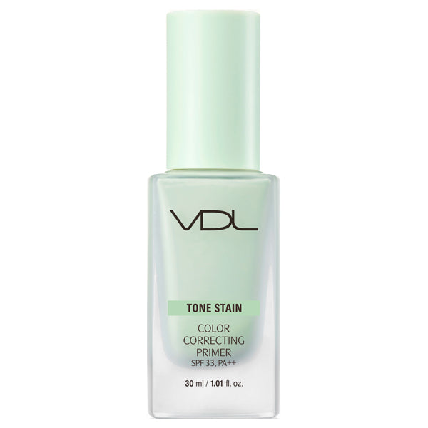 VDL Tone Stain Color Correcting Primer SPF33 PA++ (01 Mint), 30ml