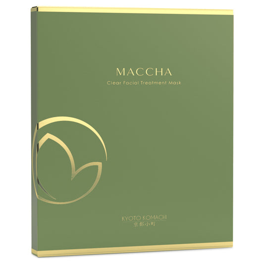 Kyoto Komachi Matcha Clear Facial Treatment Mask, 25ml x5
