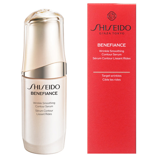 SHISEIDO Wrinkle Smoothing Contour Serum, 30ml (Floral Green)