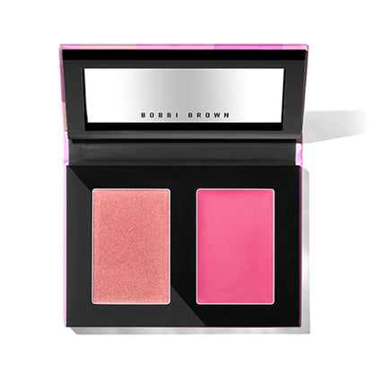 Cream Glow Highlighter & Pot Rouge Duo, Rose Glow Duo, 8g