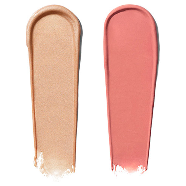 Cream Glow Highlighter & Pot Rouge Duo, Peach Glow Duo, 8g