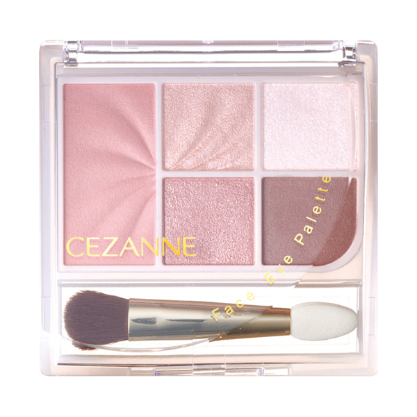 CEZANNE Face & Eye Palette (02 Classy Pink)