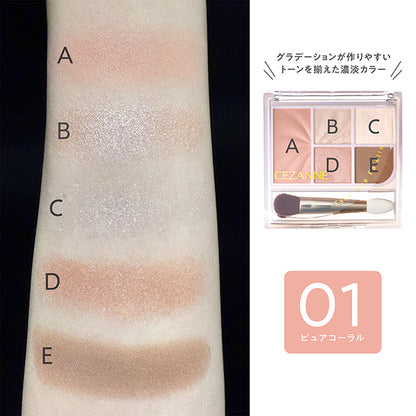 Face Eye Palette, 01 Pure Coral, 2.85g