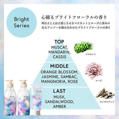 +tmr Bright Shampoo, Refill, 400ml