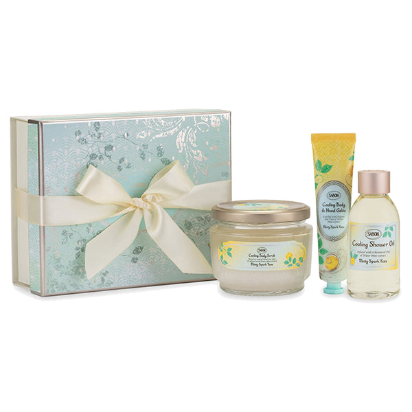 Scrub Kit Minty Spark Yuzu, 100ml, 320g, 30ml