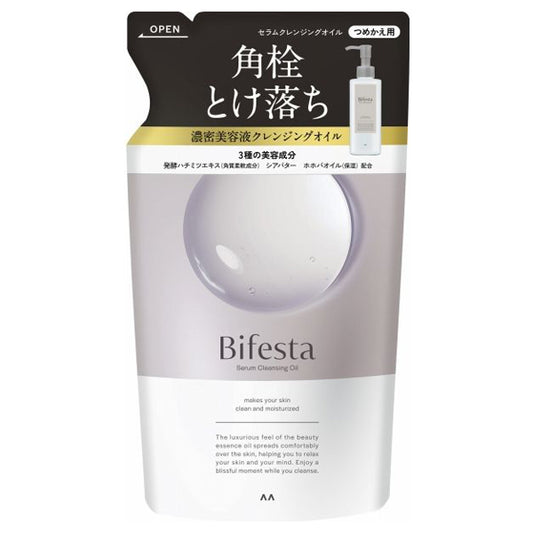 Bifesta Serum Cleansing Oil, Refill, 140ml