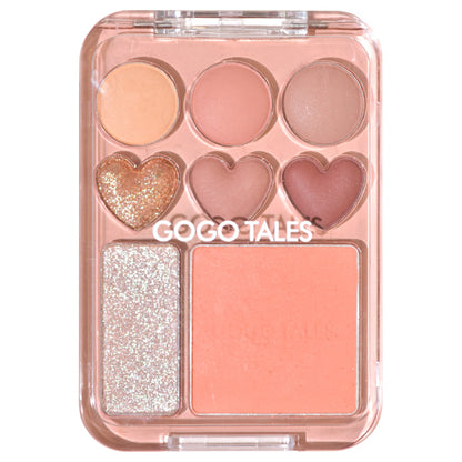 GOGO TALES My Sweet Color Palette (02 Cat Brown), 9.5g