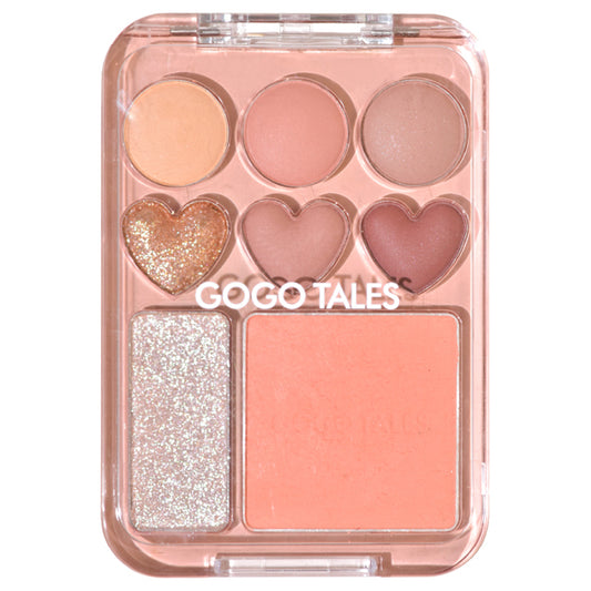 GOGO TALES My Sweet Color Palette (02 Cat Brown), 9.5g