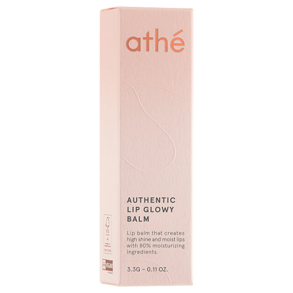 athe Authentic Lip Glowy Balm (03 Crave), 3.3g