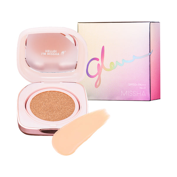 Missha Glow Cushion (Luminous Cover), SPF50+, PA+++, No.21, 16g,  20g