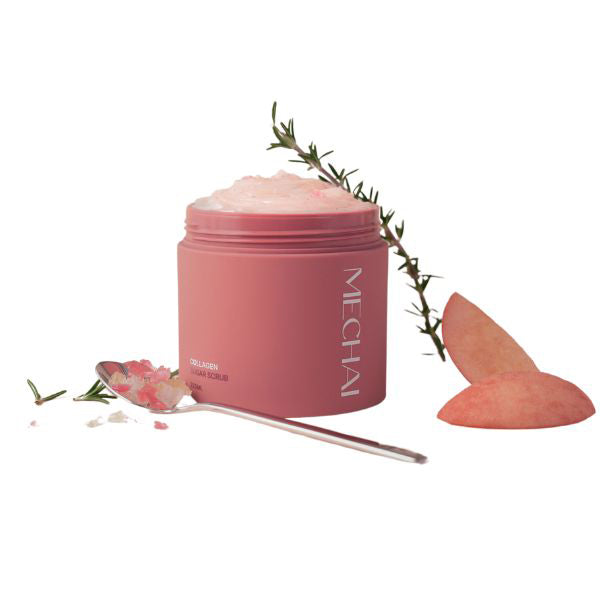 MECHAI Collagen Sugar Scrub (Peach Breeze), 225ml