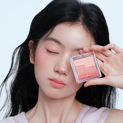 Idol Cheek Maker, 02 Momokyun Veil, 5g