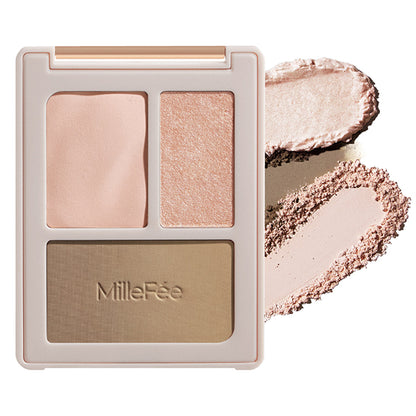 MilleFee Cheat Face Contour Palette (04 Shinobase Beige)
