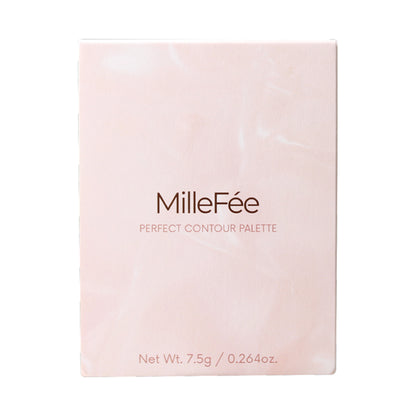 MilleFee Cheat Face Contour Palette (03 Fukkura Pink)