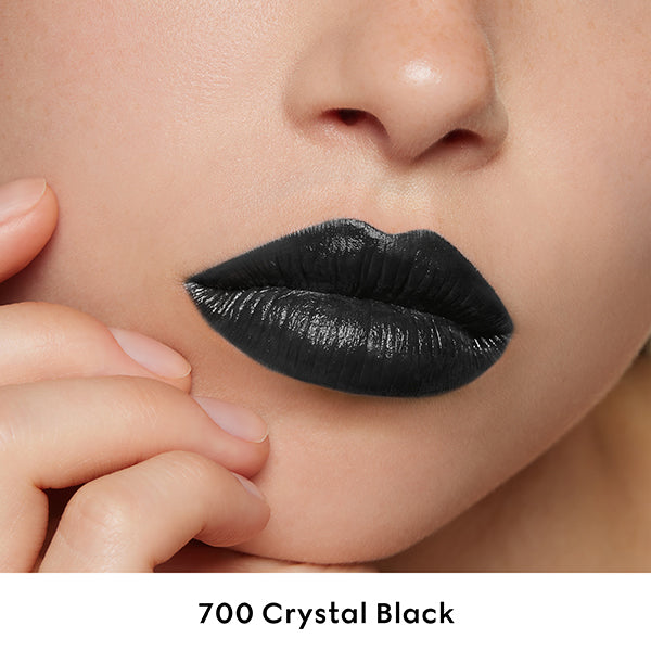Gucci Rouge à Lèvres Satin, 700 Crystal Black, 3.5g, Satin-like smooth finish