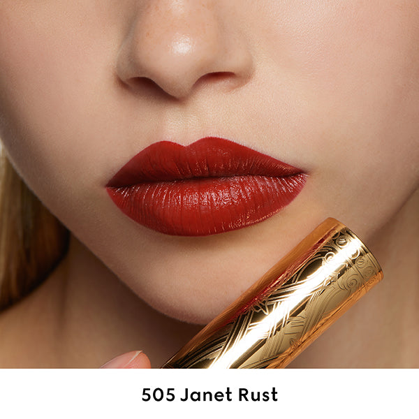 Gucci Rouge à Lèvres Satin, 505 Janet Last, 3.5g, Satin-like smooth finish