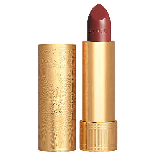 Gucci Rouge à Lèvres Satin, 203 Mildred Rosewood, 3.5g, Satin-like smooth finish