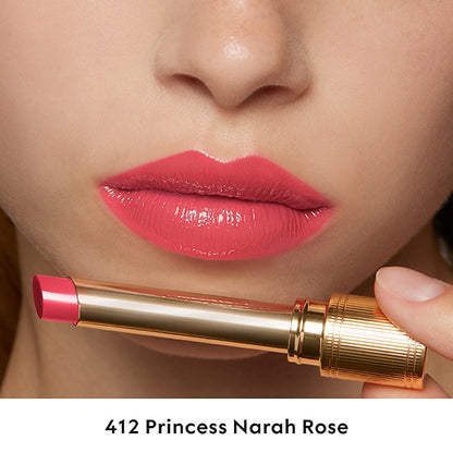 Gucci Beauty Rouge de Beaute Briand, 412 Princess Nara Rose