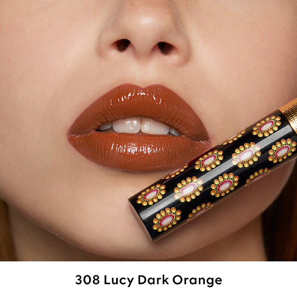 Gucci Beauty Rouge de Beauté Briand, 308 Lucy Dark Orange