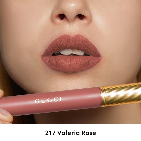 Gucci Beauty Gucci Rouge à Lèvres Liquid Matte (217 Valeria Rose), 6.5ml