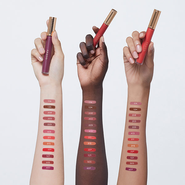 Gucci Rouge à Lèvres Liquid Matte, 203 Mildred Rosewood, 6.5ml, Soft matte finish and transfer-resistant